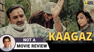 Starring pankaj tripathi, monal gajjar. Kaagaz Not A Movie Review By Sucharita Tyagi Pankaj Tripathi Film Companion