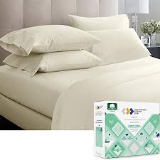 Solid duvet cover quality : 600 Thread Count Best 100 Cotton Bed Sheet Set Ivory Extra Long Staple Cotton Queen Sheet For Bed Fits Mattress 16 Deep Pocket Breathable Sateen Weave 4 Piece Sheets And Pillowcases Set Pricepulse