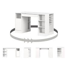 South Shore Crea Craft Table Multiple Finishes Walmart Com In 2020 Craft Table Adjustable Shelving Pure Products