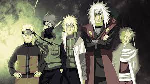 Naruto Kakashi Minato Jiraya Hiruz Naruto Kakashi Naruto Shippuden Anime Naruto