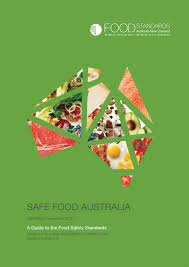 Safe Food Australia A Guide To The Food Safety Standards