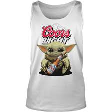 Official Baby Yoda Coors Light Shirt Hoodie Tank Top And Sweater