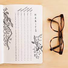 Trying A New Layout For My Habit Tracker This Month I Know I M Too Lazy To Turn Habit Tracker Bullet Journal Bullet Journal Minimalist Bullet Journal Tracker