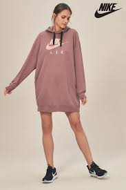 Womens Nike Air Oversized Hoody Pink Hoddies Outfits Hoodie Dress Outfit Nike Hoodie Outfit