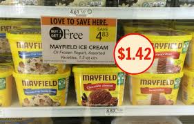 Mayfield Ice Cream Bogo Just 1 42 Per Carton At Publix