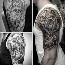 A unique design which combines graphical. Sleeve Tattoos For Men Best Sleeve Tattoo Ideas And Designs