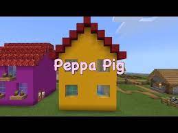 Peppa its time to eat were having pasta! Peppa Pig In Minecraft Youtube Peppa Pig Peppa Pig
