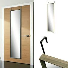 How can i attach this with the recessed panels?? Free Delivery Hanging Door Mirror Furniture Home Decor Others On Carousell