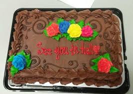 While it is not a list of the best funeral songs, some on the list are certainly about death. 30 Funny Farewell Cakes