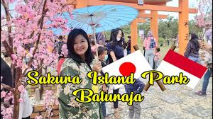 Selfie taman sakura / surabaya menjadi romantis seperti negeri sakura, warga. Sakura Island Park Baturaja Youtube