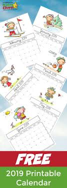 Month of june calendar april calendar printable free printable calendar templates excel calendar template november calendar 2021 calendar word templates printables calendar design. Free Printable 2019 Calendar Print Yours Here Kiddycharts
