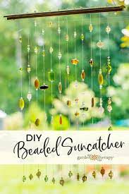 We have never created a suncatcher that we didn't fall instantly in love with. Beaded Suncatcher Mobile