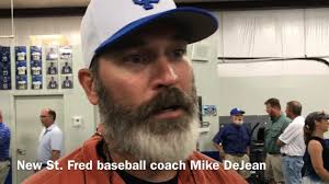 VIDEO: DeJean introduced as St. Fred baseball coach