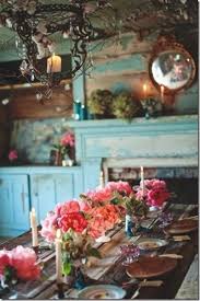 Bohemian Wornest Beautiful Tablescapes Decor Bohemian Table