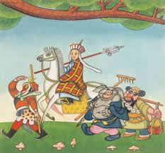 zhang guangyu the great cartoonist of the republic of china drew sun wukong in the cartoon journey to the west made in chongqing in 1945 民国大漫画家张光宇在1945年战时陪