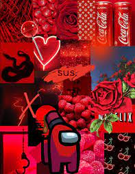 Red Among Us Iphone Wallpaper Girly Iphone Wallpaper Themes Cute Emoji Wallpaper