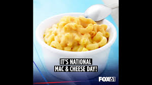 It is easy to fix and tasts great. It S National Mac And Cheese Day Fox61 Com