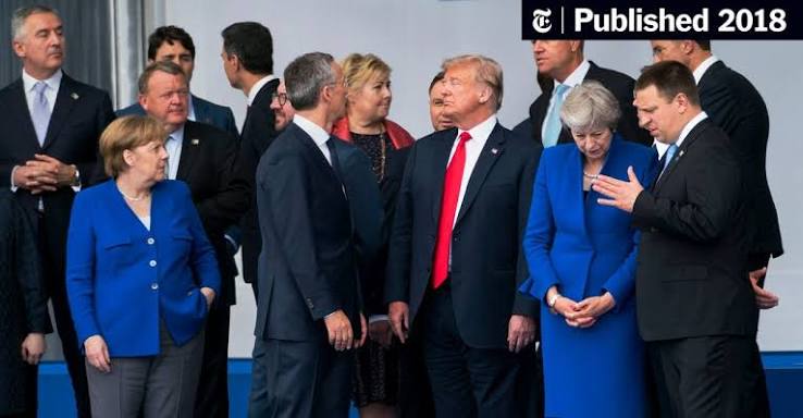 NATO Summit Live Updates: Trump Pushes Allies to Increase Spending - The New York Times