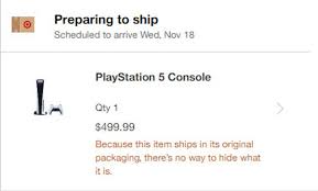 Target Clarifies Ps5 Pre Order Shipping Information