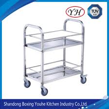 We did not find results for: China Catering Equipment Round Tube Stainless Steel Room Service Trolley Kitchen Tool Trolley Outdoor China Kitchen Products Food Cart