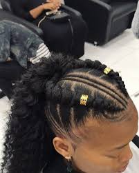 Secure any flyaway hair with hair gel or bobby pins. Afro Tribal Pondo Hairstyle Novocom Top