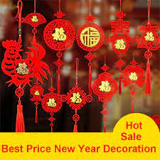 Chinese new year is a bright, colorful holiday, with all manner of decorations. 2017 Year Of The Rooster Chinese Knot Hang Decorations Chinese New Year Home Decoration Happy New Year Hang Decorations Chinese New Year Happy New Yearchinese New Year Decorations Aliexpress