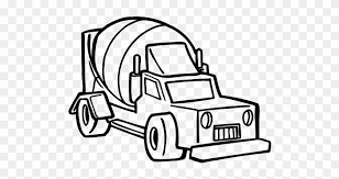 Printable coloring and activity pages are one way to keep the kids happy (or at least occupie. Cement Mixer Truck Coloring Page Coloringcrew Com Leo El Pequeno Camion Para Colorear Free Transparent Png Clipart Images Download