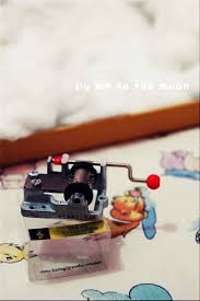 Tiny Music Box Plays Fly Me To The Moon Song For First Year Anniversary From My Boyfriend 3 Too Romantic Moon Song Music Box One Year Anniversary