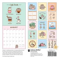 Pusheen 2021 Wall Calendar Belton Claire 0050837434325 Amazonsmile Books In 2020 Wall Calendar Pusheen Pusheen Stickers