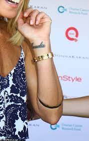 Kelly ripa got a new tattoo and she showed it off on regis and kelly wednesday morning. Kelly Ripa Looks To Be Removing Ankle Tattoo From Her All My Children Days Daily Mail Online