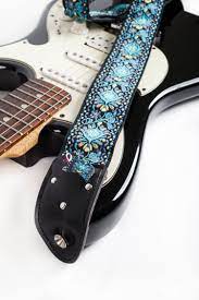 Guitar Strap Woven Guitar Accessory Guitar Player Gift For Etsy Guitar Strap Vintage Guitar Strap Guitar Accessories