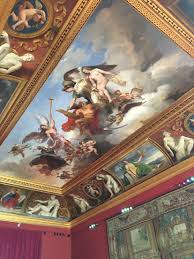 Mural Ceiling Painting Louvre Paris 2016 Mitoloji Tavan