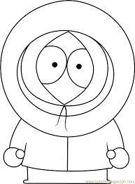 Below you will find all the printable south park coloring pages free to download. Kenny Mccormick From South Park Coloring Page For Kids Free South Park Printable Coloring Pages Online For Kids Coloringpages101 Com Coloring Pages For Kids