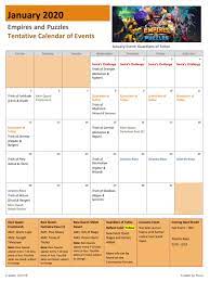 A monthly calendar is among the most downloaded calendars. Coliziune MÄƒtura Efect Empires And Puzzles Calendar February 2020 Mujerejecutiva Org
