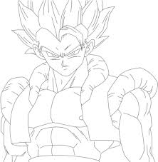 This article is about the character. Dragon Ball Z Gogeta Coloring Pages Home Great Present Gogeta Goes Ssj3 Drawing Clipart Large Size Png Image Pikpng