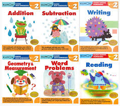 Kumon Grade 2 Complete Set 6 Workbooks Addition