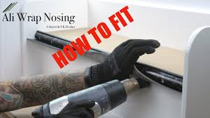 Shop wayfair for the best vinyl stair nose. How To Fit The Ali Wrap Nosing For Lvt On A Stair Youtube