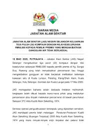 Dear puan halimah bt hassan, ketua pengarah, jabatan alam sekitar, i hope this email finds you well. Jabatan Alam Sekitar Twitter àªªàª° Siaran Media Jabatan Alam Sekitar Jas Negeri Selangor Keluarkan Tiga Puluh 30 Kompaun Dengan Nilai Keseluruhan Rm60 000 Kepada Pemilik Premis Yang Mengakibatkan Gangguan Air Tidak Berjadual Jabatanalamsekitar