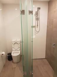 Toilet Shower Separated Each Have Privacy Door Picture Of Pullman Brisbane Airport Tripadvisor