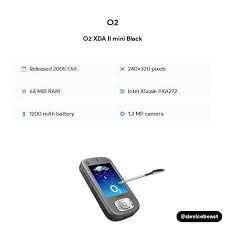 O2 XDA II mini Black Image Gallery ...