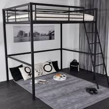 Lit Mezzanine Metal Epoxy Couchage 140x190cm Urbanmezz Deco Chambre Deco Maison Chambre Enfant