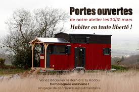 Ty Rodou La Tiny House Bretonne Un Habitat Alternatif Mobile Et Durable Ty Rodou La Petite Maison Roulante Bretonn Tiny House Bretagne Habitat Petite Maison