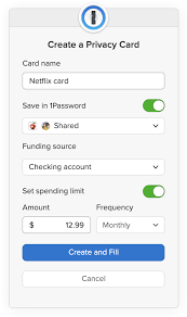 However after the third card, they started getting declined and i got emails saying that i'm not allowed to use multiple cards on the same website. 1password And Privacy Com Let Consumers Create Virtual Cards To Ensure Safe Online Payments Help Net Security