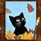Paint & Drink at Running Vines Winery: Cat in Leaves event image