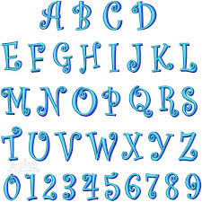 Curlz Embroidery Font Shadow Embroidery Fonts Shadow Fonts Lettering