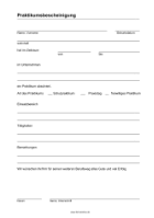 Formular mitarbeiter gespräch im hochformat. Praktikumsbeurteilung Word Word Vorlage Zum Herunterladen