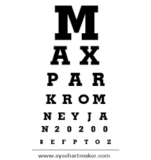 Custom Eye Chart Maker Eye Chart Chart Maker Custom Eyes