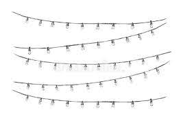 fairy lights sky without color illustration of a sky with fairy lights without ad lights fairy sky ill fairy lights stock illustration illustration