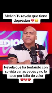 Melvin TV revela su lucha contra la depresión💔
