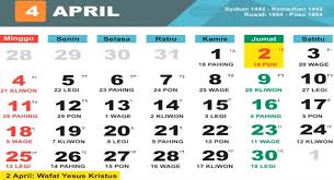 Kalender 2020 ini sudah dilengkapi dengan tanggalan masehi, jawa dan islam (hijriyah. Gratis Download Gambar Kalender April 2021 Lengkap Jawa Versi Baru 2021
